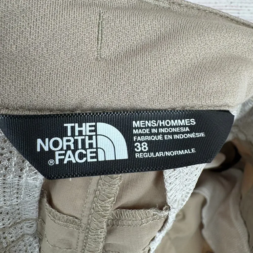 The North‎ Face Horizon 2.0 Shorts Mens 38 Khaki Tan Drawstring Nylon